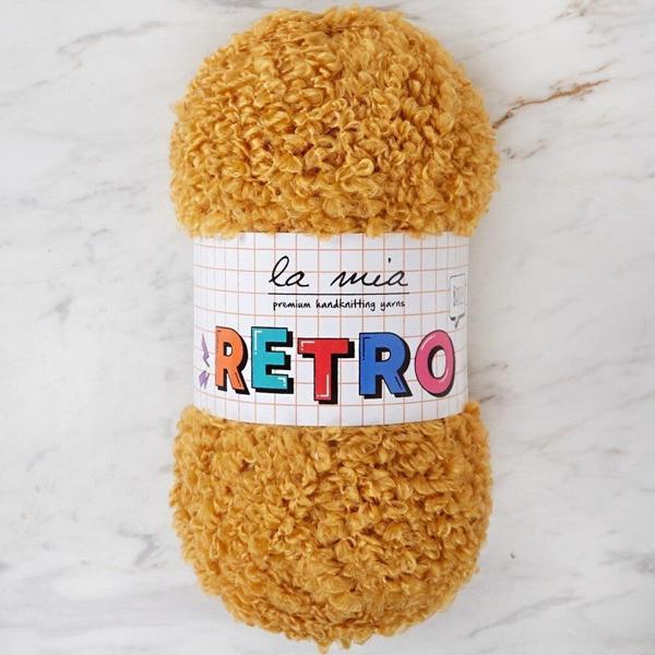 La Mia RETRO Hardal Sarısı El Örgü İpi - LM2012 - Image 1
