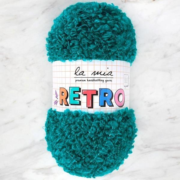 La Mia RETRO Petrol Yeşil El Örgü İpi - LM0820 - Image 1