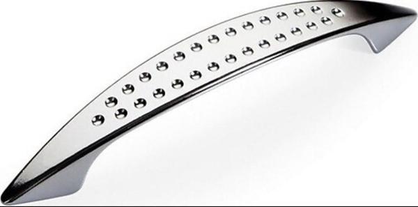 Noktalı Dolap Çekmece Kulpu 96 mm Krom - Image 1