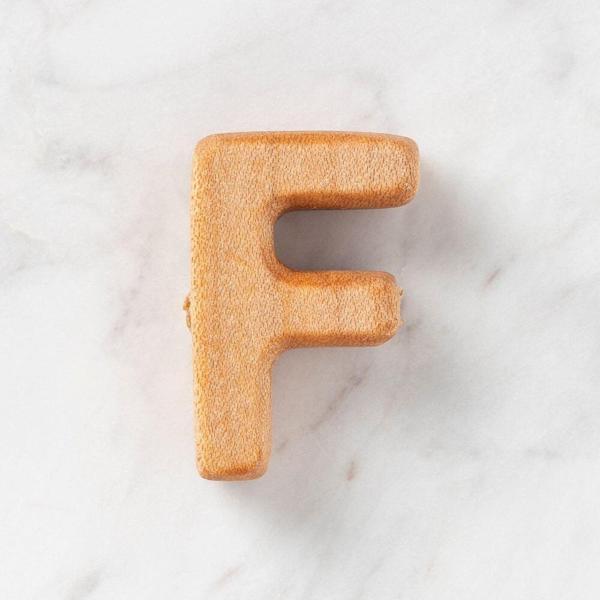 Hobi Baby Organik Ahşap Harf - F - Image 1