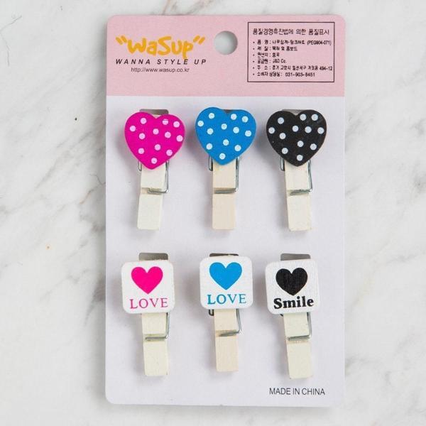 Loren Dekoratif Kalp desenli mandal 6 lı - Image 1