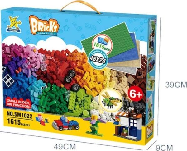 Kızılkaya Oyuncak Lego 1615 Parça KZL-SM1022 - Image 1