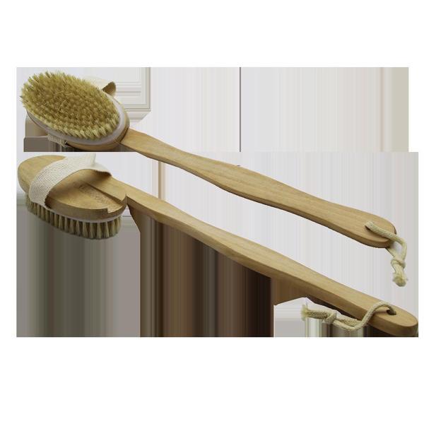 ELE GEÇMELİ - SAPLI AHŞAP SIRT KESESİ DUŞ FIRÇASI LİFİ (5250) - Image 1