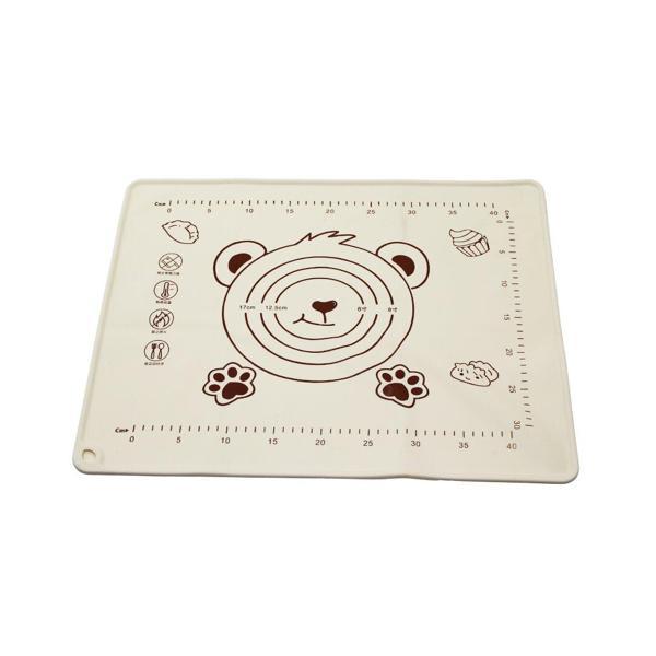 DİKDÖRTGEN  40X50CM  RENKLİ SİLİKON  HAMUR MATI  ÖLÇEK ÇİZİMLİ   240GR (5250) - Image 1