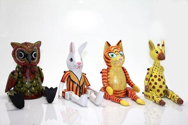 Ahşap Sallanan Hayvan Figürü Model 2 - Image 1