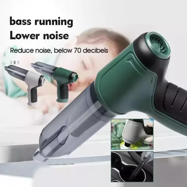 Şarj Edilebilir El Tipi Çok Fonksiyonlu Araç ve Ev Süpürgesi JB-107 (5250) - Image 1