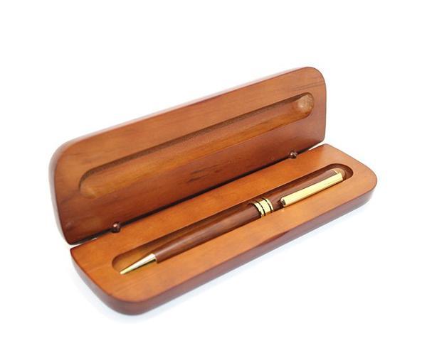 Ahşap Kutulu Tükenmez Kalem Model 4  - Image 1