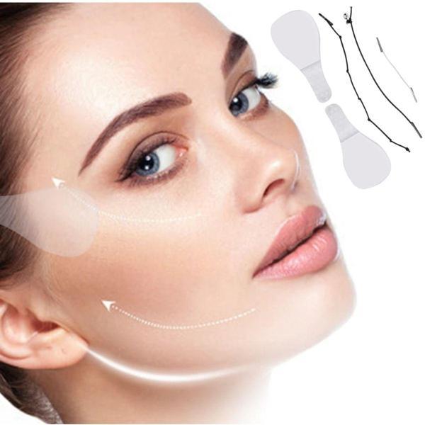 Yüz Kaş Ve Boyun Gerdirme Bant Seti (10 Adet) - Image 1