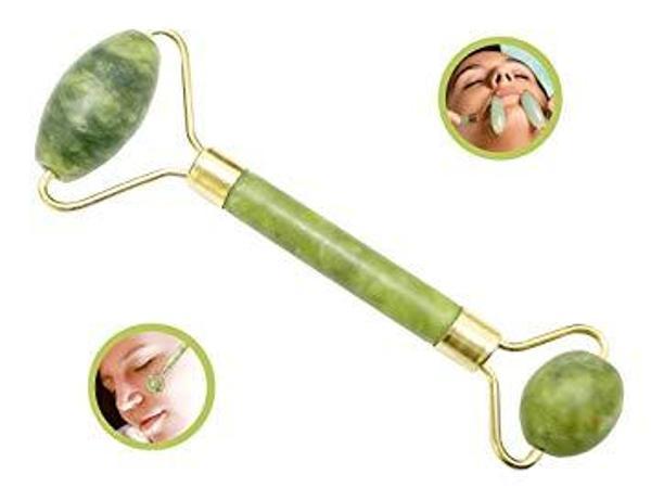 Jade Roler 2'li Yeşim Taşı Yüz Masaj Aleti - Image 1