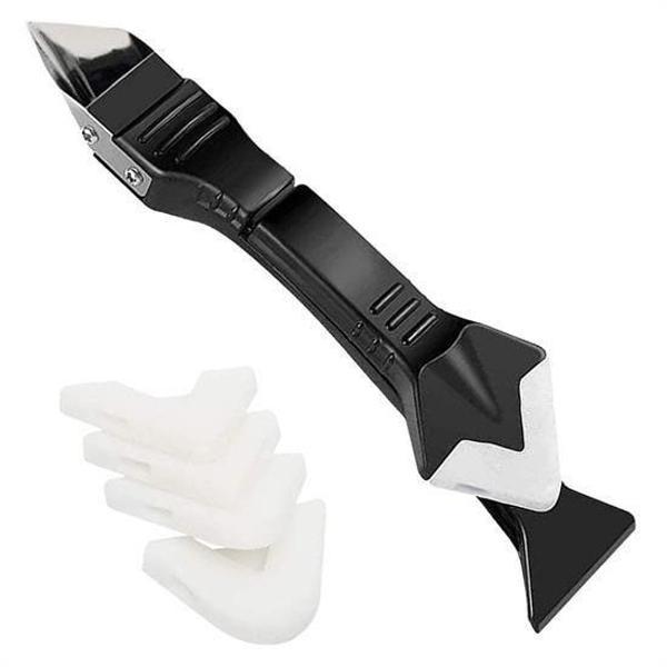 BUFFER®  3 ü 1 Arada Fayans Derz Silikon Kazıyıcı Sıyırıcı Ve Uygulayıcı Aparat - Image 1