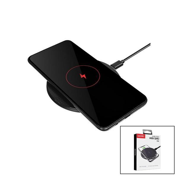 MASA ÜSTÜ  KABLOSUZ  HIZLI ŞARJ CİHAZI  3.1A - 15W AS-W150 (5250) - Image 1