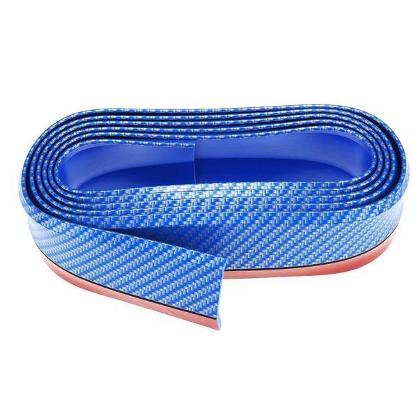 Mavi 2,5 Metre Araba Oto Ön Tampon Koruyucu Kauçuk Pratik Tampon Şerit Bant Döşeme Kiti (5250) - Image 1