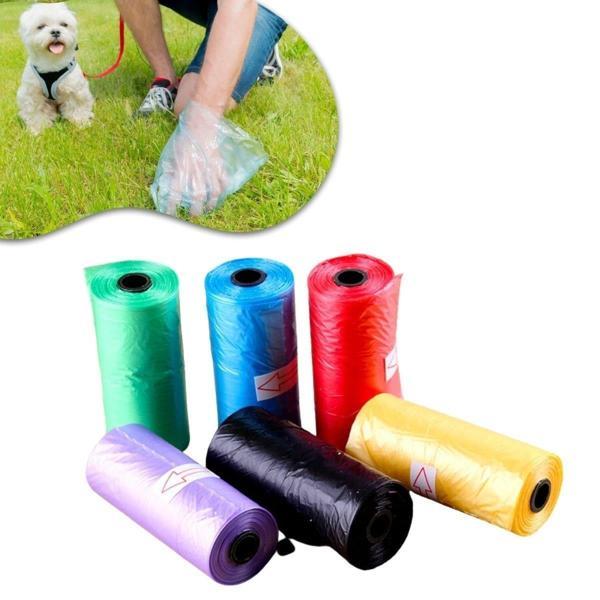 BUFFER® 10 Adet Evcil Hayvan Kullan At Kaka Poşeti - Image 1