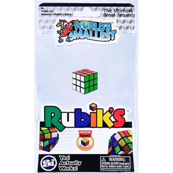 World's Smallest Rubik Zeka Küpü - Image 1