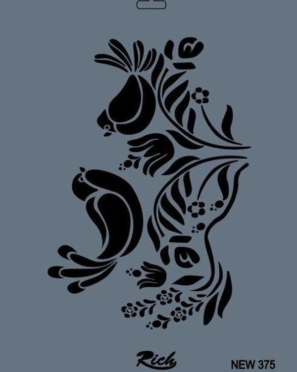 Supertrend Stencil Boyama Şablonu 25x35 cm. NEW-375 - Image 1