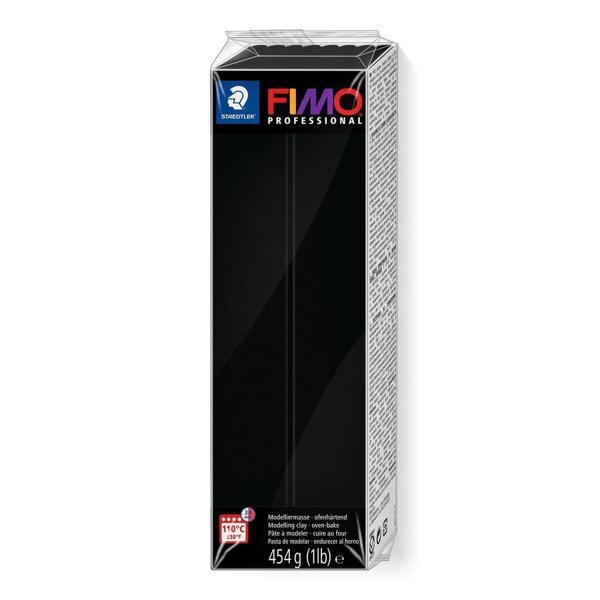 Supertrend Fimo Professional Polimer Kil 454 gr. 9 Siyah - Image 1