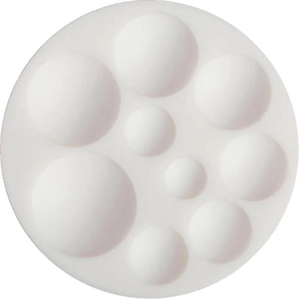 Supertrend Silicone Mould Silikon Polimer Kil Kalıbı ROUND CABOCHONS - Image 1