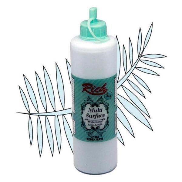 Supertrend Multi Surface Her Yüzey İçin Akrilik Boya 500 cc. 2182 BEBEK MAVİ - Image 1