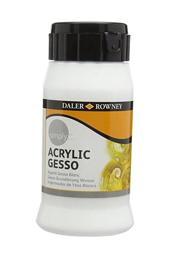 Supertrend Simply Acrylic Gesso Beyaz 500 ml. - Image 1