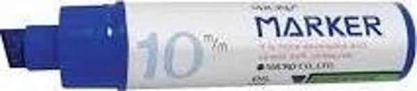 Micro Markör Permanent 10 MM Kesik Uçlu Mavi MMP-1001 - Image 1