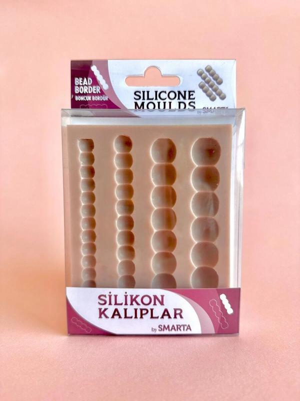 Supertrend Silicone Moulds Silikon Epoksi ve Polimer Kil Kalıbı BEAD BORDER - Image 1