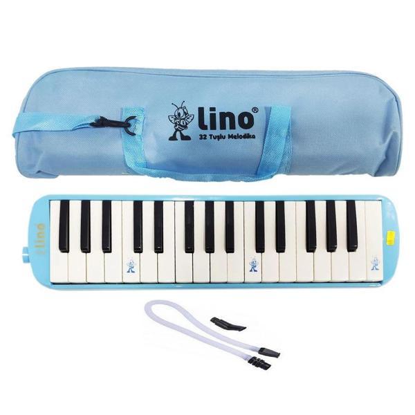 Supertrend Melodika 32 Tuşlu Bez Çantalı PASTEL MAVİ - Image 1