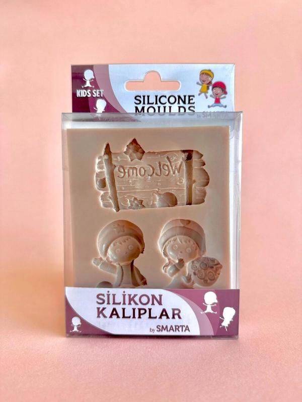 Supertrend Silicone Moulds Silikon Epoksi ve Polimer Kil Kalıbı KIDS SET - Image 1