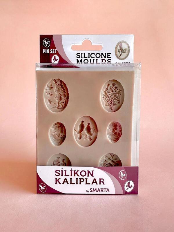 Supertrend Silicone Moulds Silikon Epoksi ve Polimer Kil Kalıbı JEWELERY / PIN SET - Image 1