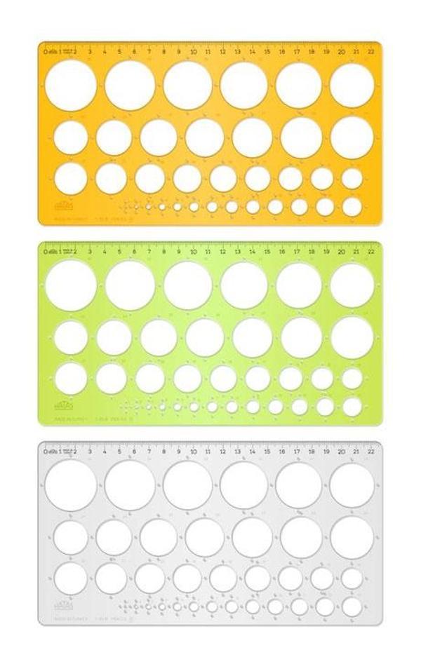 Supertrend Daire Şablonu 1-35 mm. Küçük Boy - Image 1