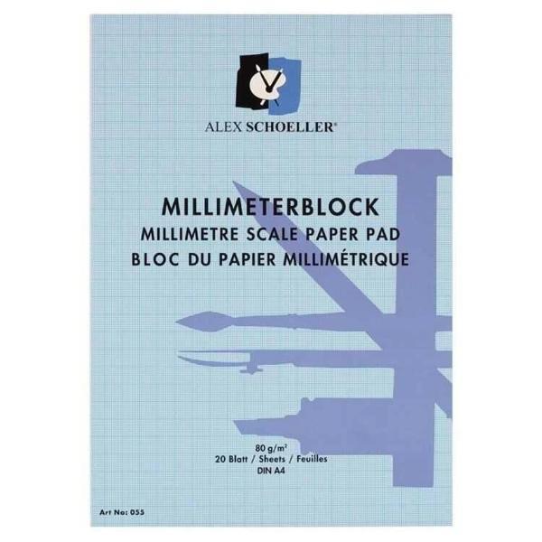 Supertrend Milimetrik Blok Mavi A4 20 yaprak - Image 1