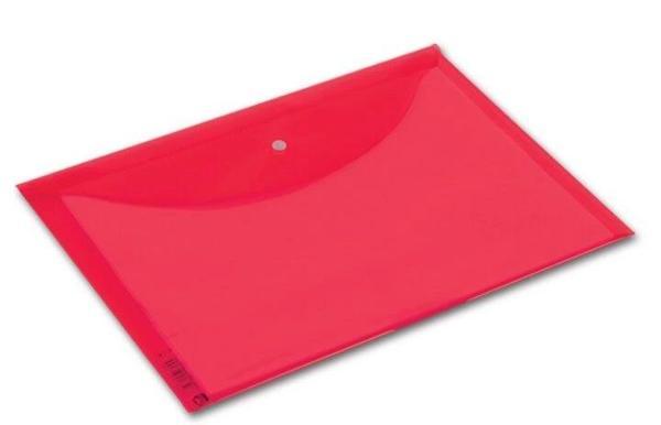 Supertrend Şeffaf Çıtçıtlı Dosya A4 KIRMIZI - Image 1