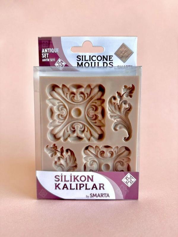 Supertrend Silicone Moulds Silikon Epoksi ve Polimer Kil Kalıbı ANTIQUE SET - Image 1