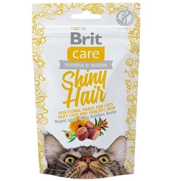 Brit Care Shiny Hair Kedi Bisküvisi 50 Gr - Image 1