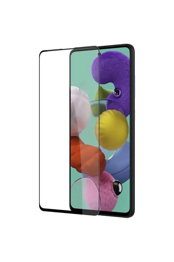 Erkan Samsung Galaxy A71/A72/A73 Uyumlu Ekranı Tam Kaplayan Cam Ekran Koruyucu - Image 1