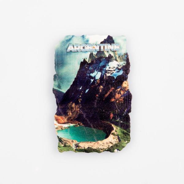 Arjantin Krater Gölü Fresco Magnet - Image 1