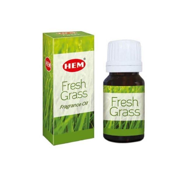 Taze Çimen Aromalı Lüks Buhurdanlık Yağı Fresh Grass 10 ml - Image 1