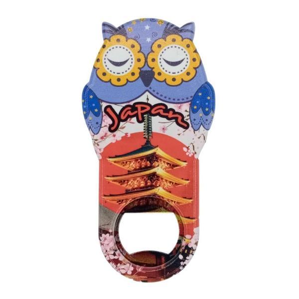 Japonya Temalı Baykuş Magnet Kapak Açacak - Image 1