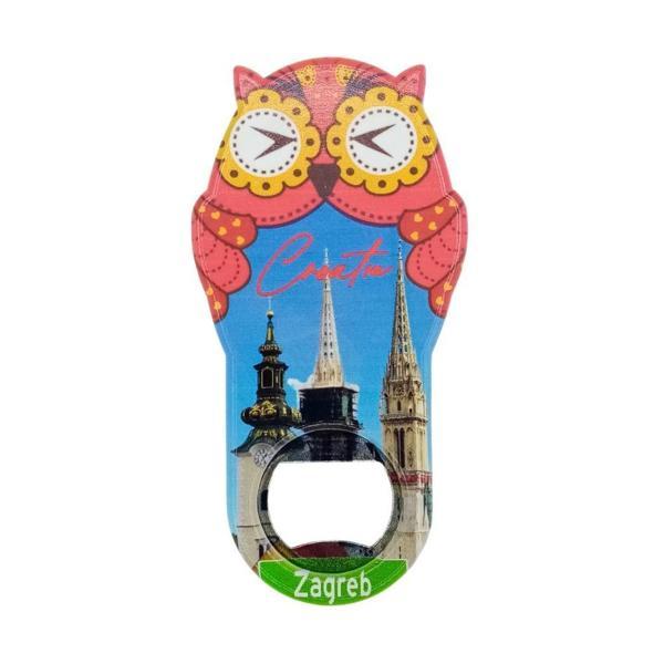 Hırvatistan Temalı Baykuş Magnet Kapak Açacak - Image 1
