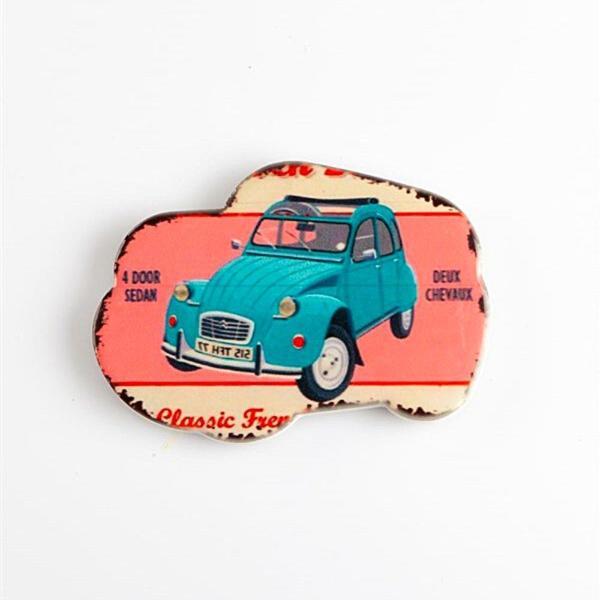 Buzdolabı Magneti Deux Chevaux Klasik Otomobil - Image 1