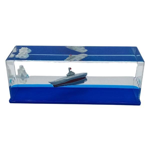 Cam Deniz İçinde Batmayan Uçak Gemisi ve Buzdağı 15 cm - Image 1