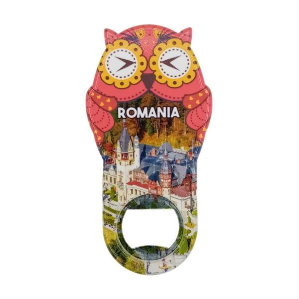 Romanya Temalı Baykuş Magnet Kapak Açacak - Image 1