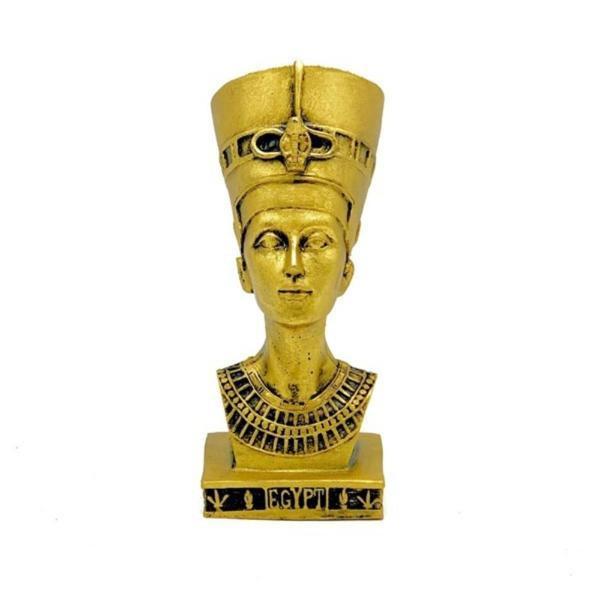 Dekoratif Antik Mısır Nefertiti Polyester Biblo 15cm - Image 1