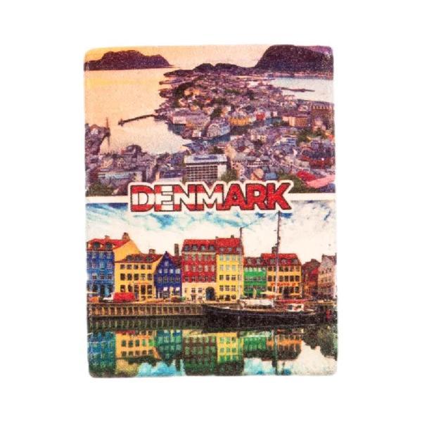 Danimarka Temalı Taş Magnet - Image 1