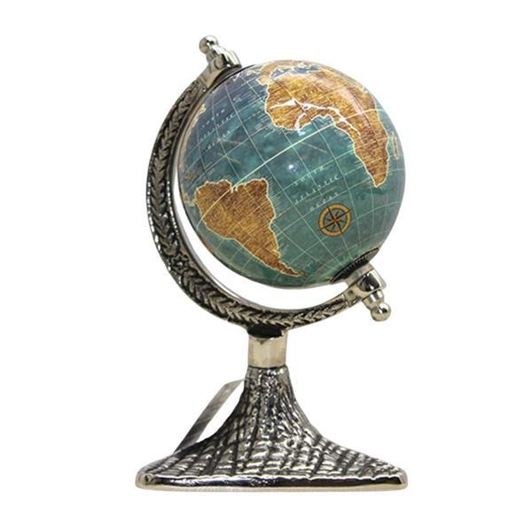 Dünya Küre Stantlı Dekoratif Döner World Globe Sl911-F 24cm - Image 1