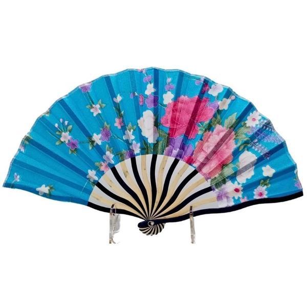 Japon Bambu Kumaş Yelpaze Çanta Boy Stant Hediyeli No.98 - Image 1