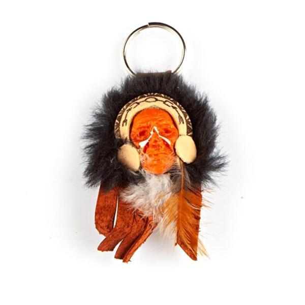 Kızılderili Maske Büyük Şef Anahtarlık No.1 - Image 1