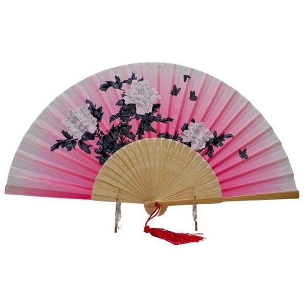 Japon Bambu Kumaş Yelpaze Çanta Boy Stant Hediyeli No.134 - Image 1