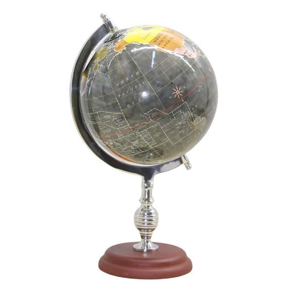 Dünya Küre Stantlı Dekoratif Döner World Globe SL318-B 38cm - Image 1