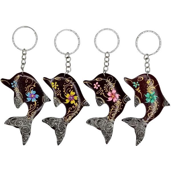 Hindistan Cevizi Yunus Balığı Anahtarlık Dörtlü Hediyelik Paket - Image 1