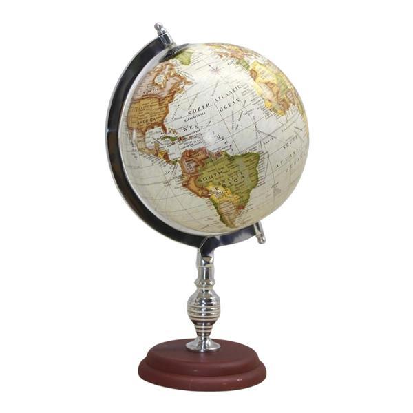 Dünya Küre Stantlı Dekoratif Döner World Globe SL318-A 38cm - Image 1